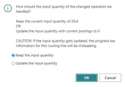 VAPS - warning moving operations in progress
